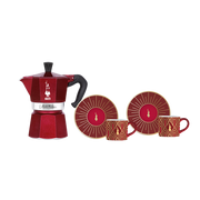 Bialetti Set Moka 3tz + 2 Tazzine