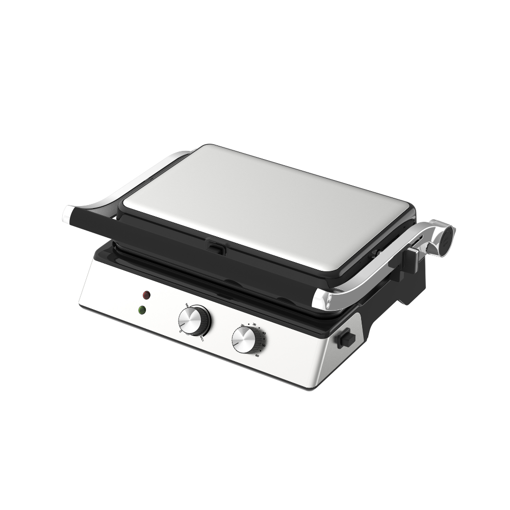 Melchioni Bistecchiera Burgerone 34 Con Piastre Removibili Da 34x23cm