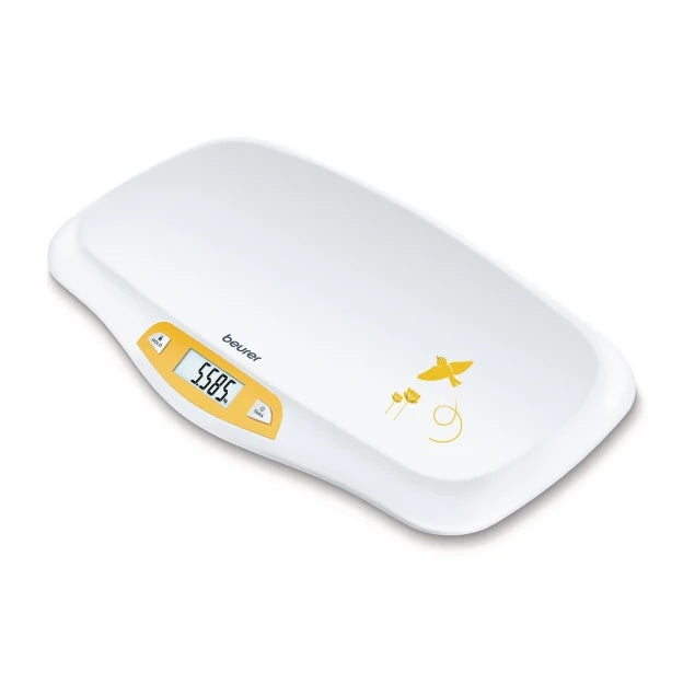 Beurer Bilancia Pesa Neonati BY 80 Portata 20 kg Precisione 5 g Funzione Hold e Tara
