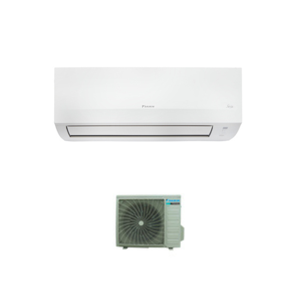 Daikin KIT ATXC25E/ARXC25E Condizionatore Fisso Climatizzatore, Inverter, split system, Bianco, (1 Unità Interna + Unità Esterna)
