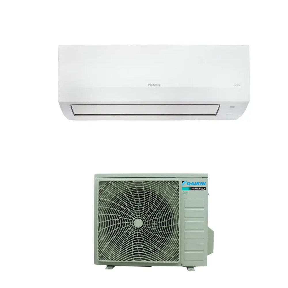 Daikin KIT ATXC35E/ARXC35E Condizionatore Fisso Climatizzatore, Inverter, Split System, Bianco (1 Unità Interna + Unità Esterna)