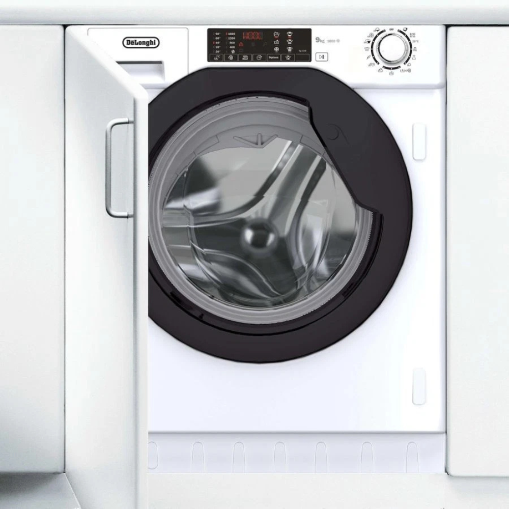De Longhi LTQD6C9G1600A Lavatrice Incasso 9 Kg, 1600 Giri, Con Display, Classe A