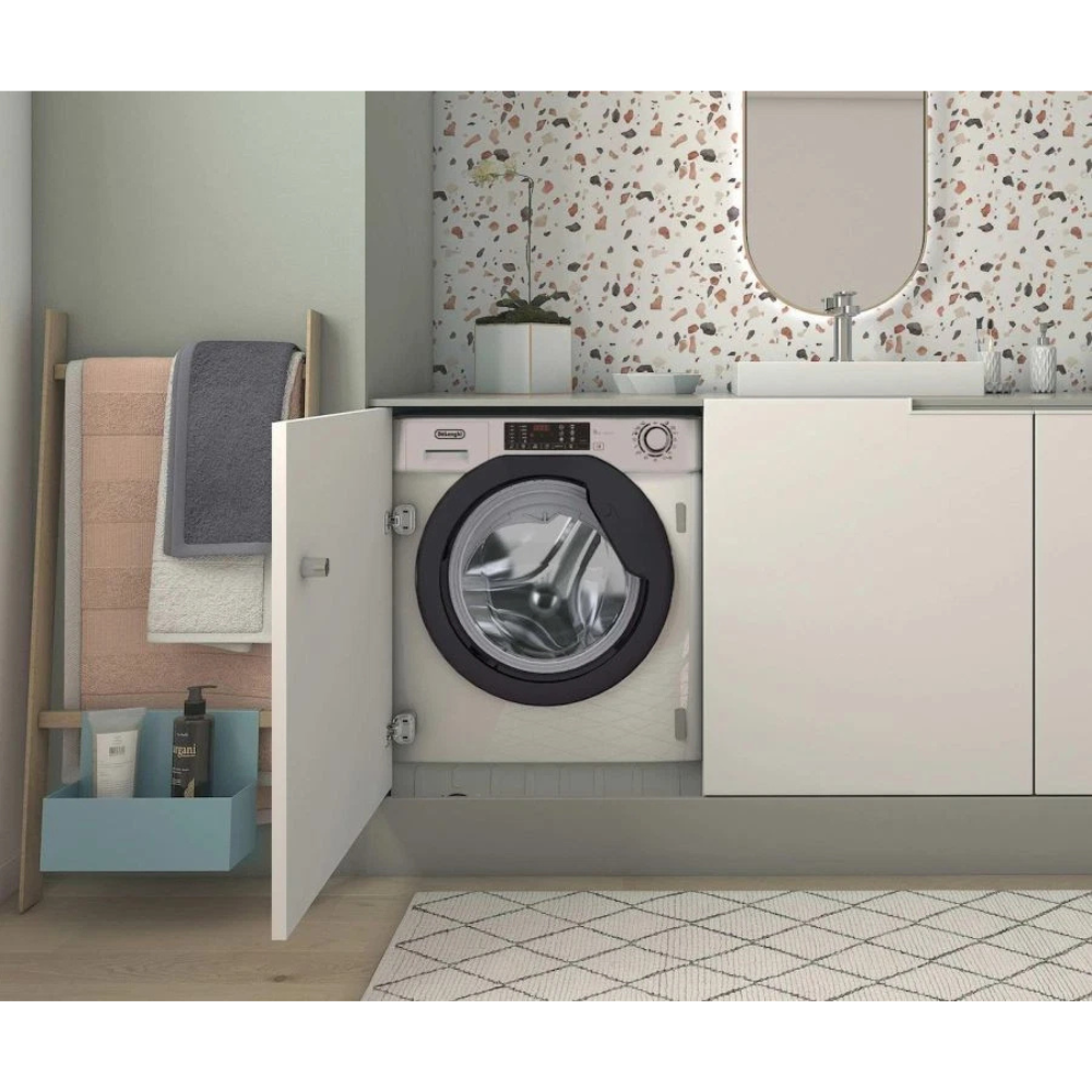De Longhi LTQD6C9G1600A Lavatrice Incasso 9 Kg, 1600 Giri, Con Display, Classe A