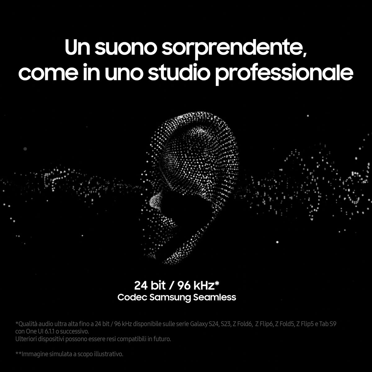 Samsung Galaxy Buds3 Pro Auricolari In-Ear True Wireless Silver