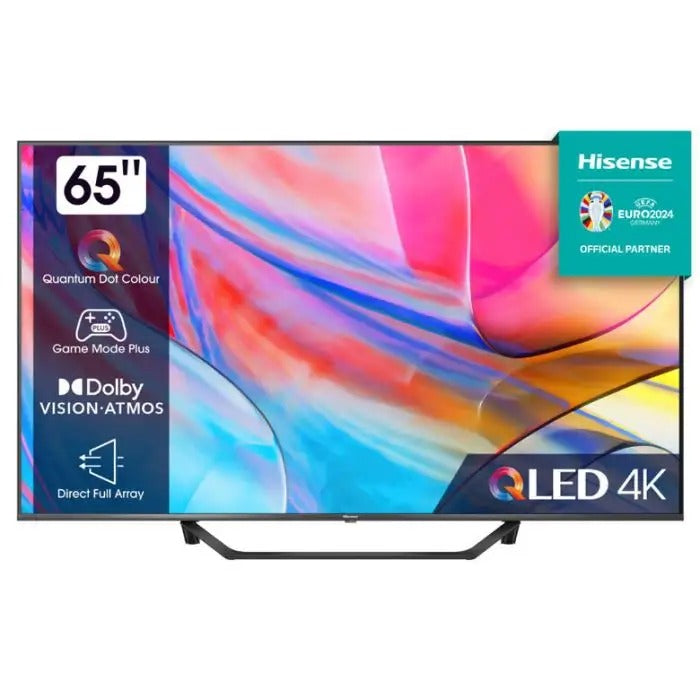 Hisense 65A79KQ Televisione Smart TV 65 Pollici Qled 4K Ultra Hd Wi-fi Antracite