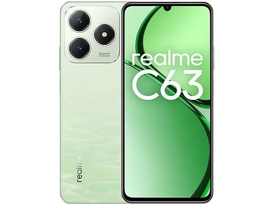 RealmeC63 Smartphone 256GB 8GB Android 14 5000 mAh Verde