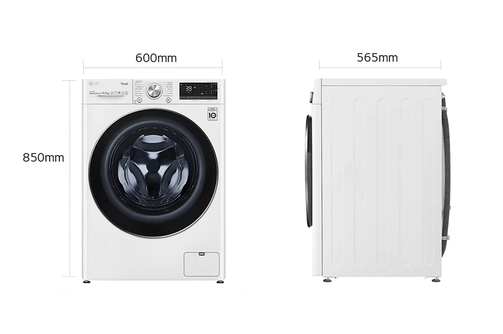 Lg Lavatrice F4WV710S2EA 10.5kg Autodose A