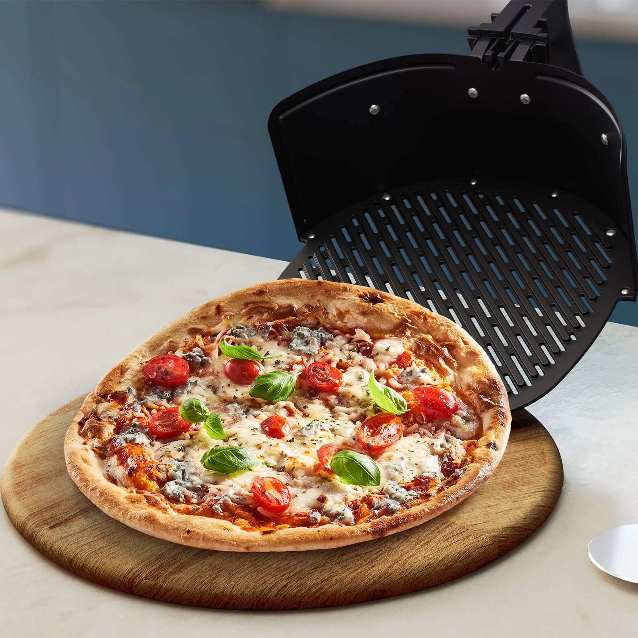 Philips Accessori per Airfryer da 8,3L HD9963/00 piastra per pizza e griglia