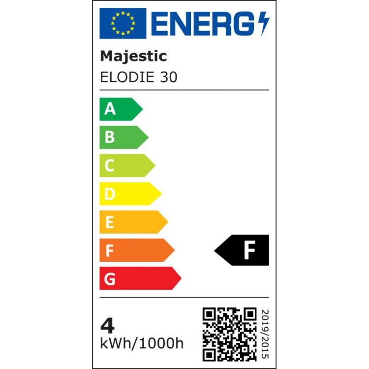 New Majestic Catena Luminosa 30 bulbi led con pannello solare