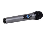 Trevi EM 401 Microfono Wireless UHF Unidirezionale fino a 20 metri