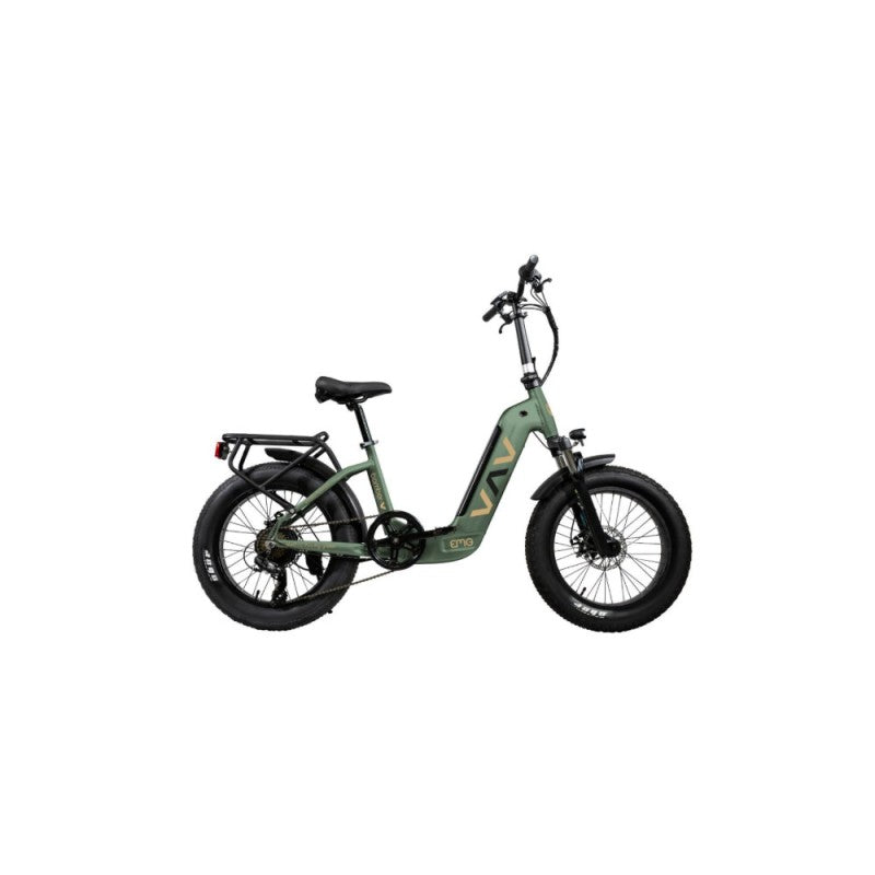 EMG E-Bike Fat Bomber V 20" 250 W 36 V 13 Ah 468 Wh Shimano 6V Military Green