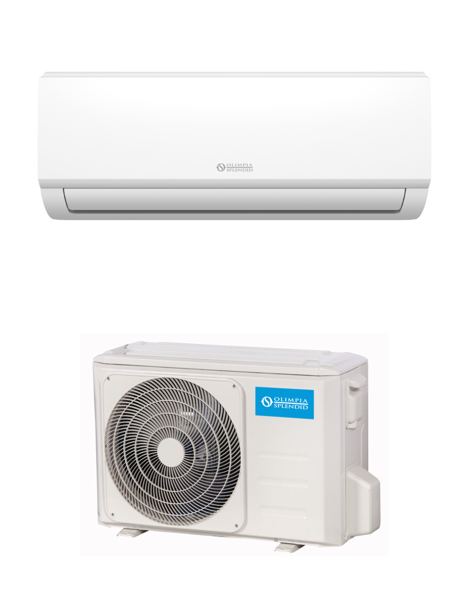 Olimpia Splendid Aryal S1E Condizionatore Fisso, Inverter, Wi-fi, 18000 Btu, Unità Interna E Esterna, Bianco