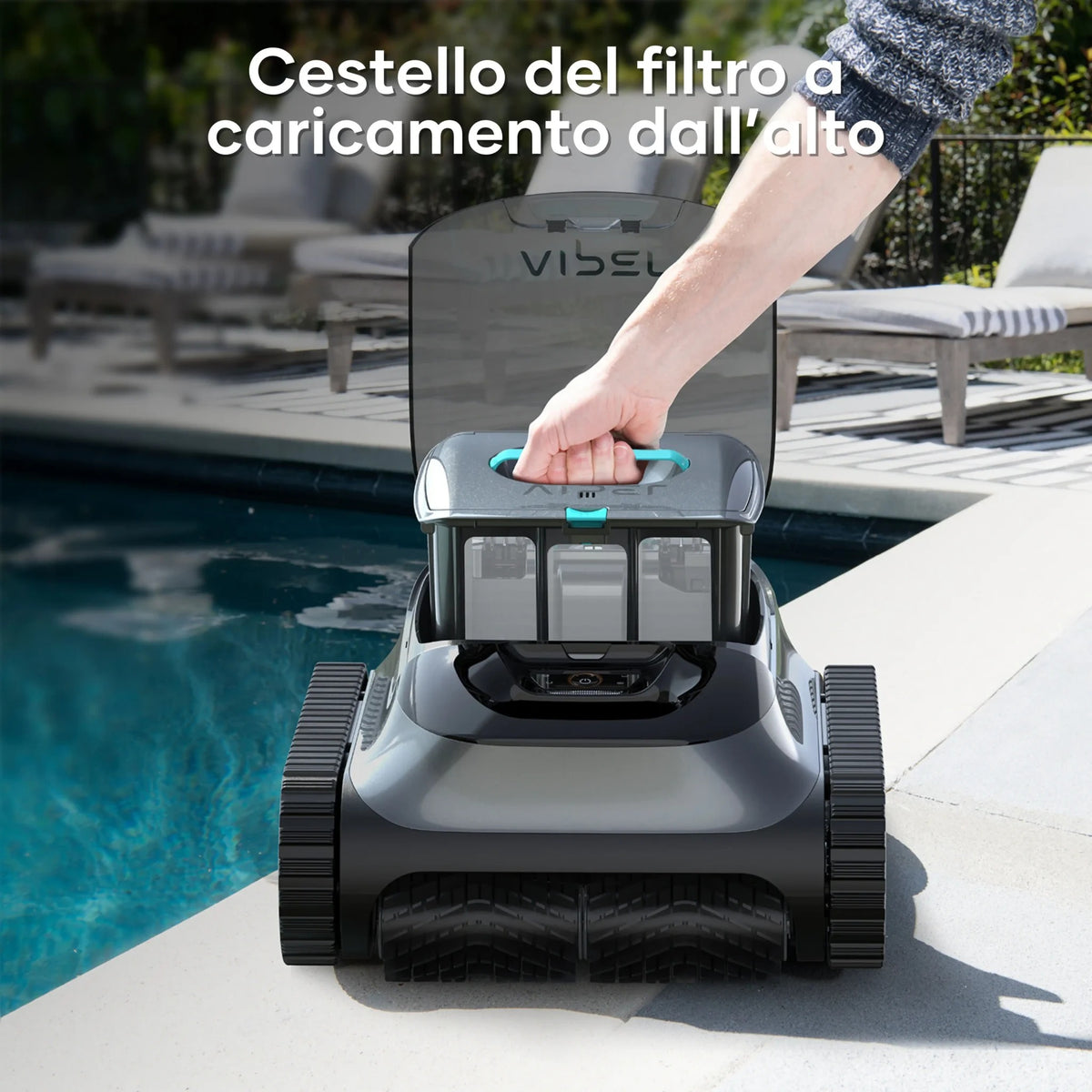 Aiper Scuba S1 Robot Pulisci Piscina Senza Fili