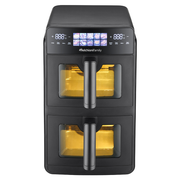 Melchioni Family Friggitrice Ad Aria Giulia 10l Doppio Cassetto Verticale Nera