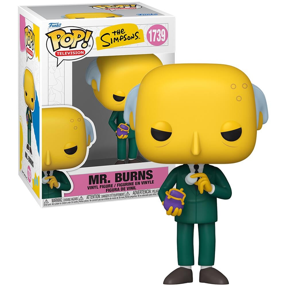 Funko Pop! Television The Simpsons Mr. Burns #1739 Figure in Vinile 10,5 cm