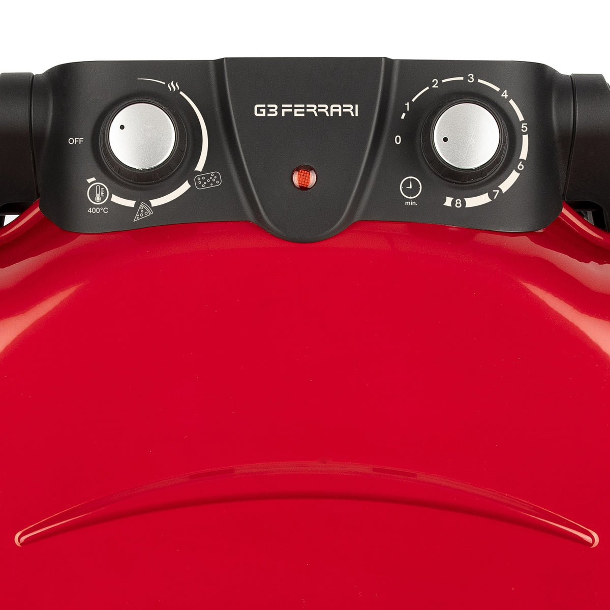 G3 Ferrari Forno Pizza Delizia Impero G1021702 Rosso 1400 W 400 °C Ø 37 cm