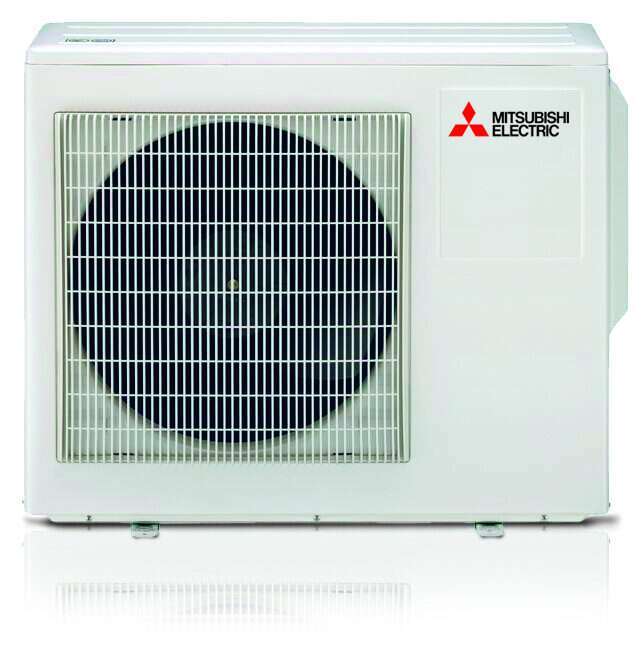 Mitsubishi Electric MXZ-3HA50VF Condizionatore Fisso, DC Inverter, SOLO UNITÀ ESTERNA, Per Trial, Bianco