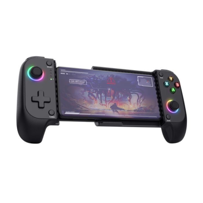 Trust GXT 735G Mylox Controller Wireless Bluetooth per trasformare il tuo smartphone in una console da gaming portatile Nero