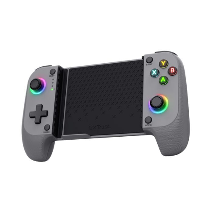 Trust GXT 735G Mylox Controller Wireless Bluetooth per trasformare il tuo smartphone in una console da gaming portatile Grigio