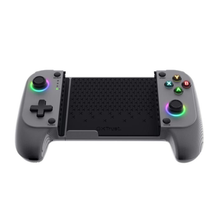 Trust GXT 735G Mylox Controller Wireless Bluetooth per trasformare il tuo smartphone in una console da gaming portatile Grigio