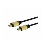 GBC Cavo HDMI 2.0 High Speed con Ethernet, 4K Ultra HD 60 Hz, 2 m, Connettori Dorati