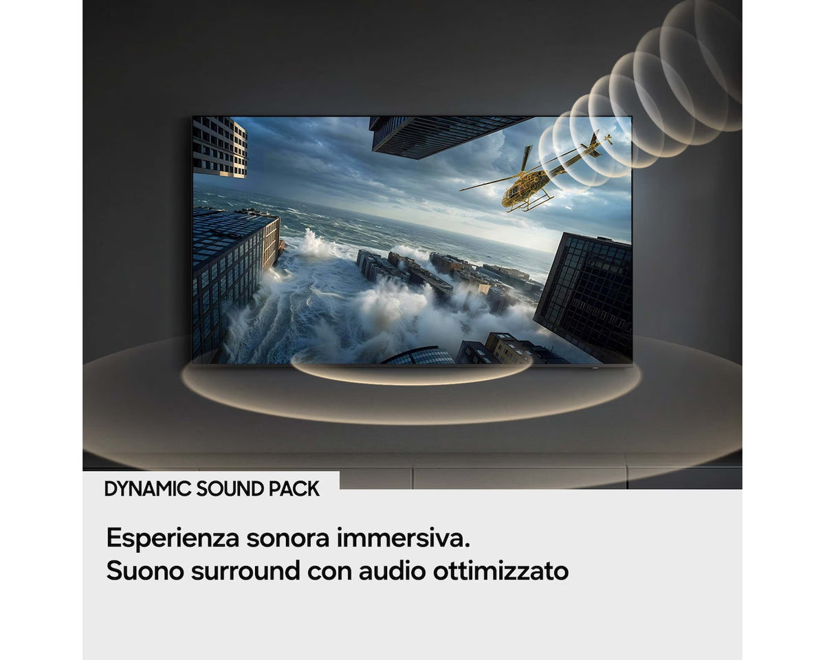 Samsung TV Crystal UHD U7000H UE75U7000HUXZT Smart TV 75" 4K HDR Wi-Fi Nero 2026