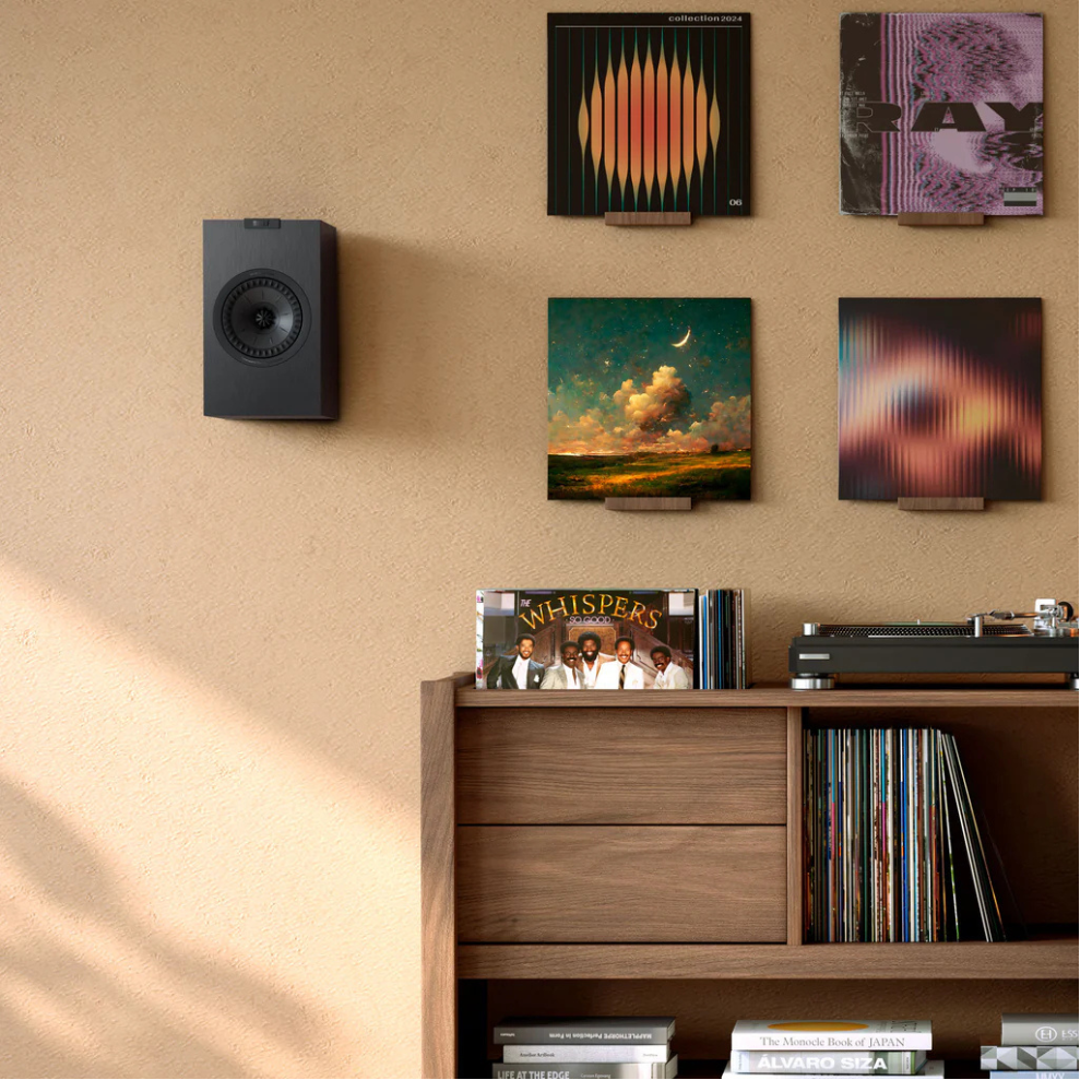 KEF Q1 Meta Black Coppia Diffusori HiFi Passivi Da Scaffale