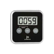 Lowell JT-5416N Timer Contaminuti Digitale Nero con Cronometro e Allarme