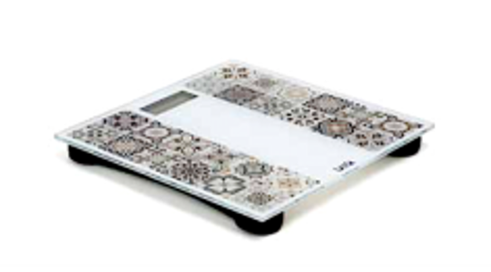 Laica Ps1083n Bilancia Pesapersona  Maiolica Nero Vetro 180kg/1gr