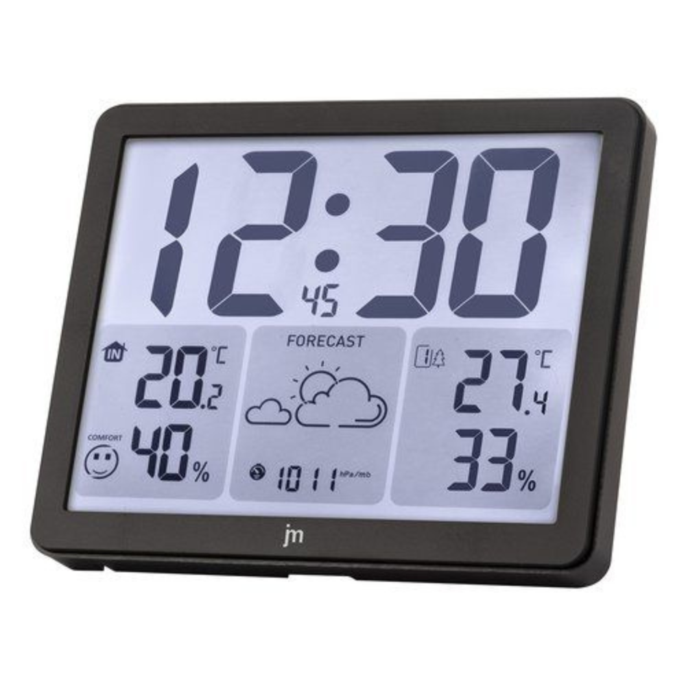 Lowell Jd9539 Stazione Meteo Digitale Nera