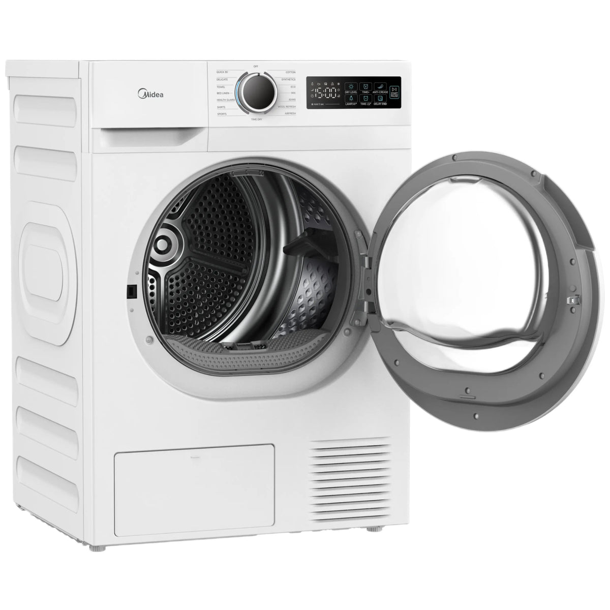 Midea Asciugatrice MD110H80D1WIT 8 kg Pompa di Calore Classe D 15 Programmi