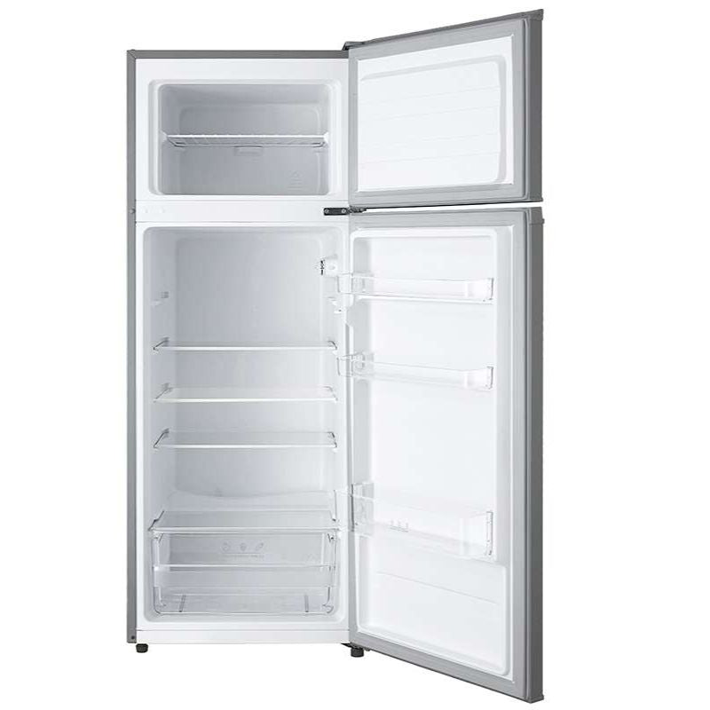 Midea MDRT294FGE50 Frigorifero Combinato A Libera Installazione, Classe E, Argento
