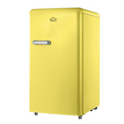 DCG Eltronic MF100Y Frigorifero con Congelatore Libera installazione Monoporta 100 L Giallo Linea Retrò