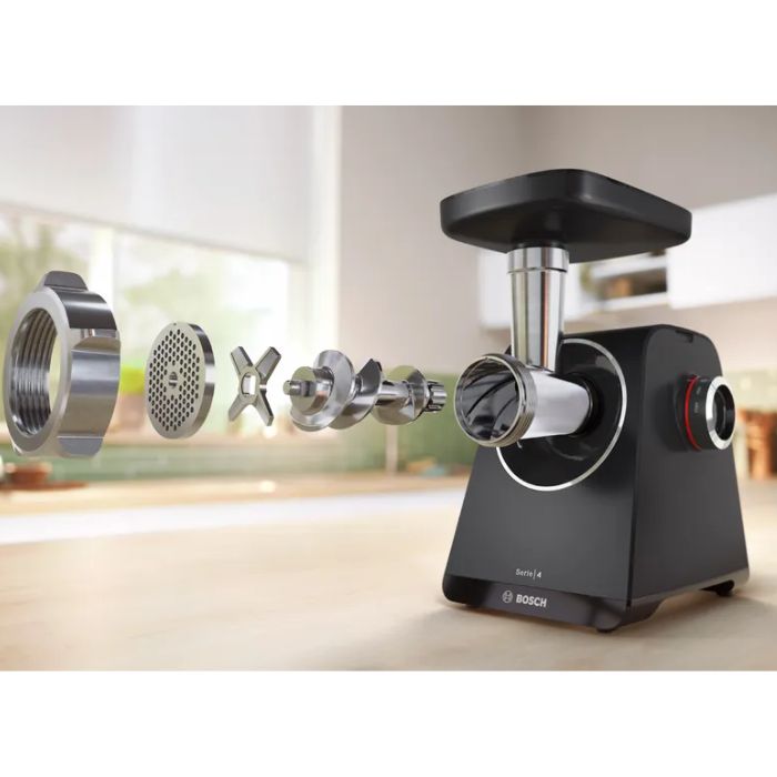 Bosch MFWS430B Serie 4 Tritacarne Multipower Series 4 1900 W Nero