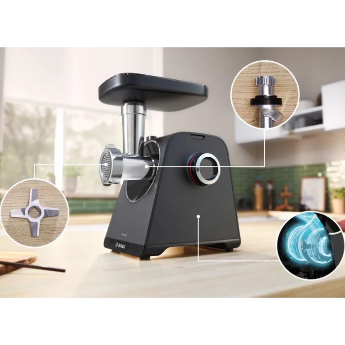 Bosch MFWS430B Serie 4 Tritacarne Multipower Series 4 1900 W Nero