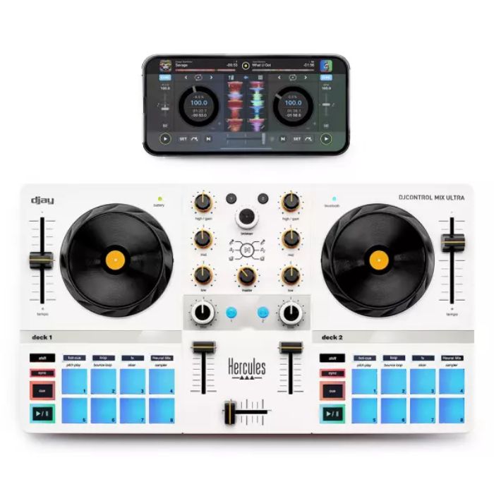 Hercules DJControl Mix Ultra batteria ricaricabile