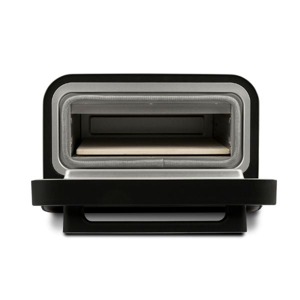 G3 Ferrari G10204 Pizza Pro 2 Minuti, 1700 W, Raggiunge fino 450°C, Pareti fredde,Cottura in 2 minuti, Display digitale con 6 programmi, Pietra refrattaria, Accessori e ricettario inclusi, G