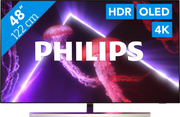Philips 48OLED807/12 TV 121,9 cm (48") 4K Ultra HD Smart TV Wi-Fi Metallico