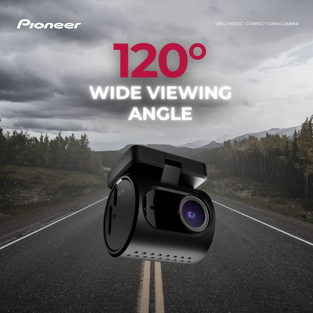 Pioneer Dash Cam Vrec-h120sc