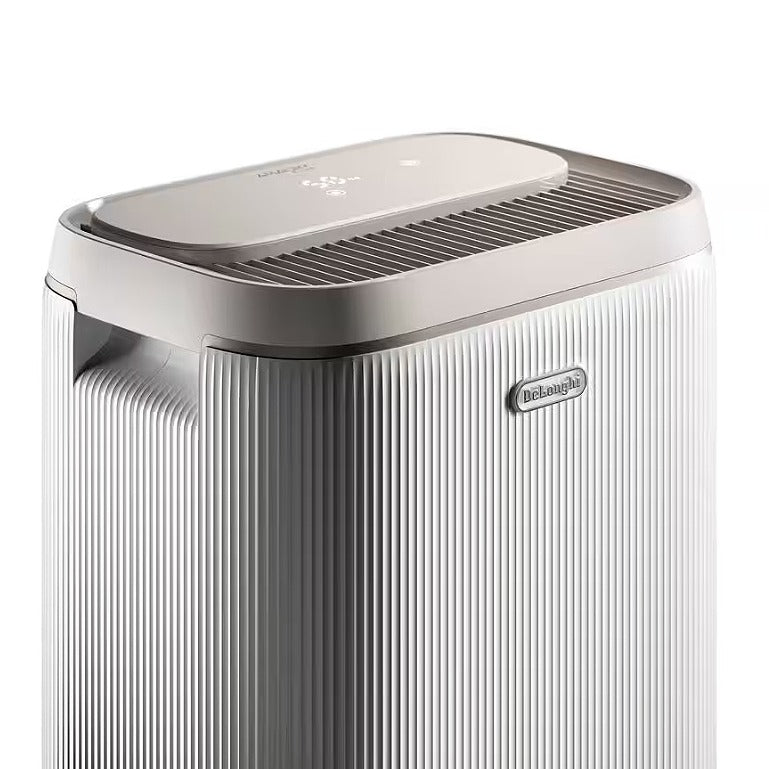 De’Longhi Tasciugo AriaDry Plus DTI220 Deumidificatore 20 L/24 h, Serbatoio 5 L, Aria Smart, Funzione Bucato, Display Touch, Bianco