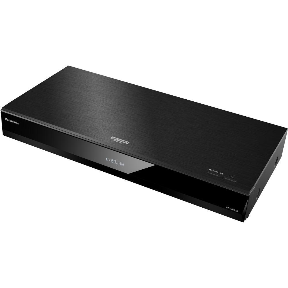 Panasonic Lettore Blu-ray 4K Ultra HD DP-UB820AGK HDR10+ Dolby Vision Wi-Fi 7.1 Nero