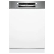Bosch SMI4EVS08E lavastoviglie da incasso Serie 4 frontalino in acciaio spazzolato CLASSE C