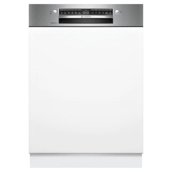 Bosch SMI4EVS08E lavastoviglie da incasso Serie 4 frontalino in acciaio spazzolato CLASSE C