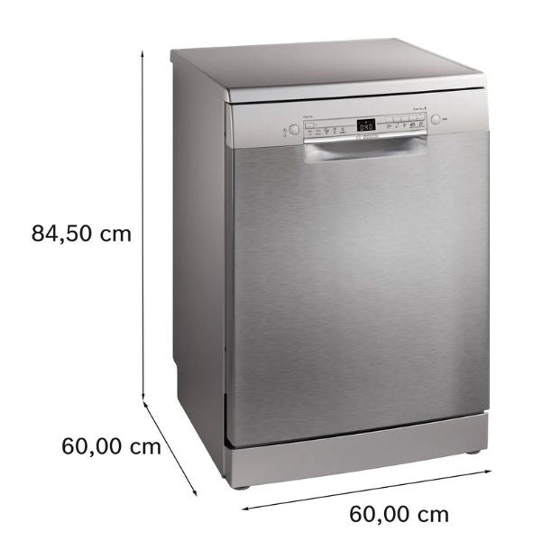 Bosch SMS2ITI33E Lavastoviglie libera installazione 60 cm Acciaio spazzolato anti-impronta (E)