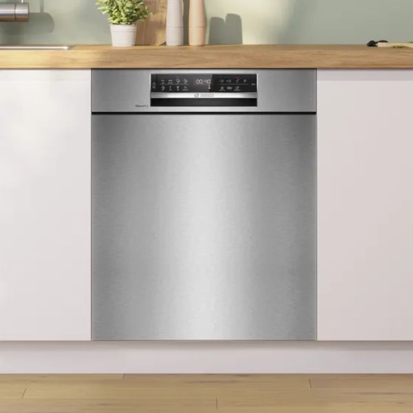 Bosch SMU6ECS12E Serie 6 Lavastoviglie da incasso sottopiano 60 cm Acciaio spazzolato