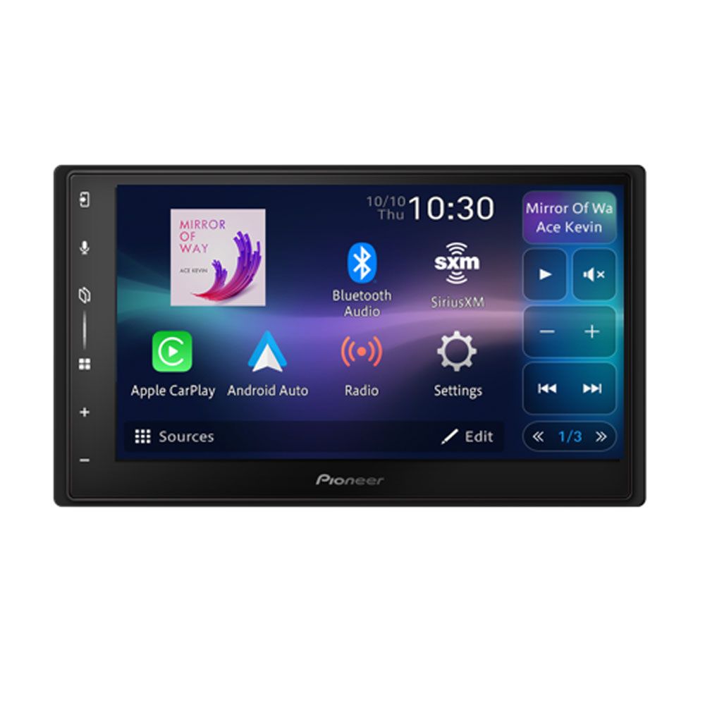 Pioneer SPH-DA77DAB Autoradio Apple Car Play Android Auto Wireless, USB Mirroring WebLink