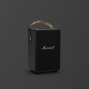 Marshall Speaker Bluetooth Portatile Tufton Black & Brass 80 W 20+ Ore IPX2