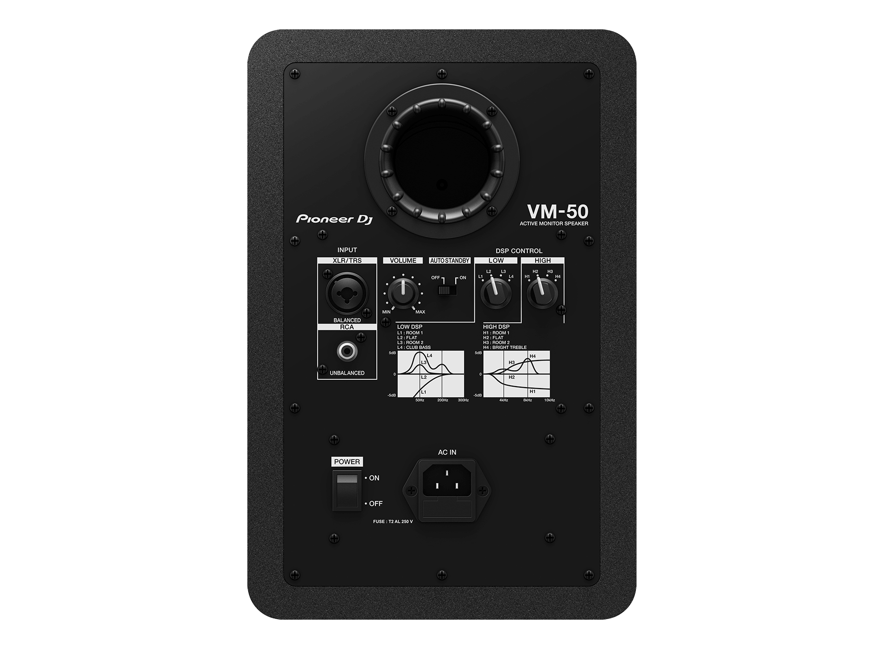 Pioneer DJ VM-50 Altoparlante Nero da 5"
