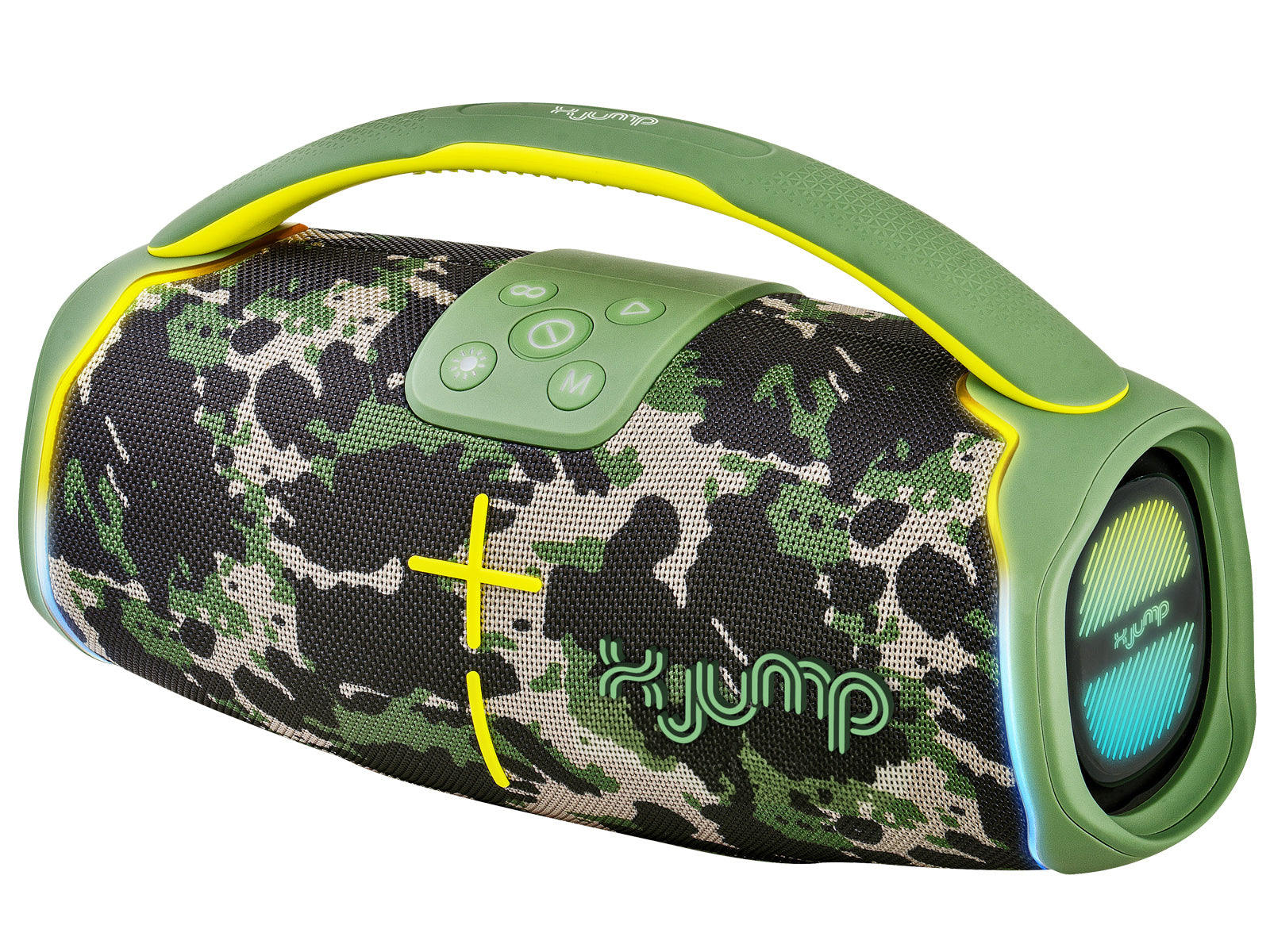 X JUMP Altoparlante Amplificato 60W Wireless TWS XJ 150 Verde Militare
