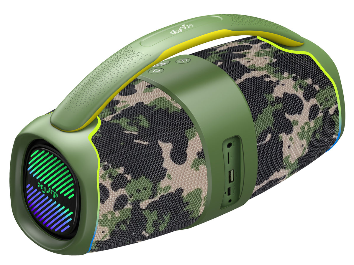X JUMP Altoparlante Amplificato 60W Wireless TWS XJ 150 Verde Militare